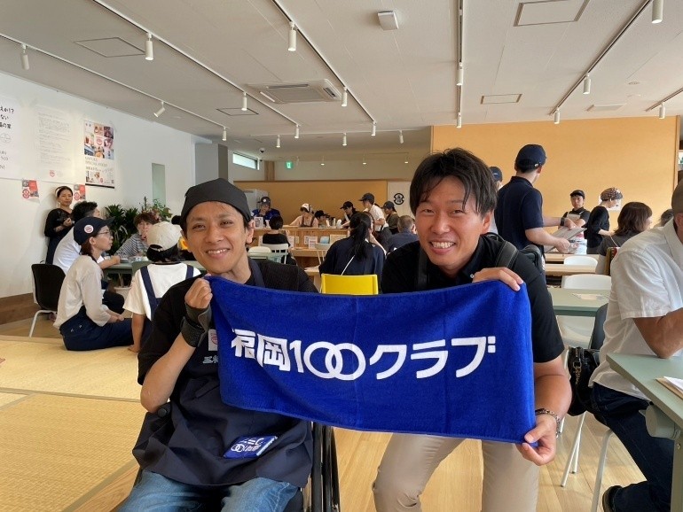 ボランティアスタッフの方達