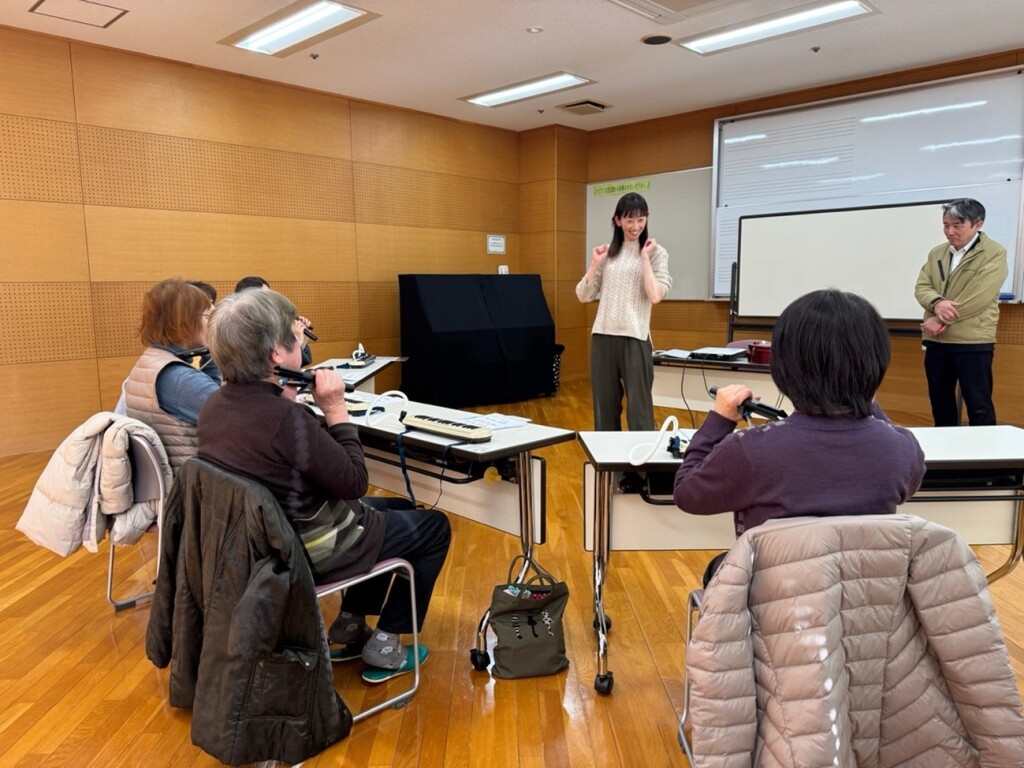 トーンチャイムの演奏の様子