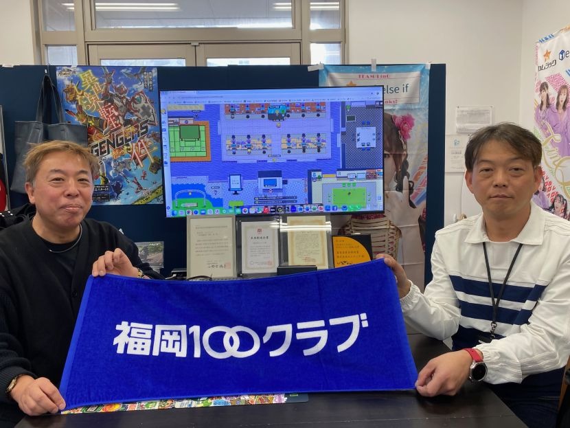 左：賀村さん、右：株式会社else if代表取締役社長 髙森啓二さん